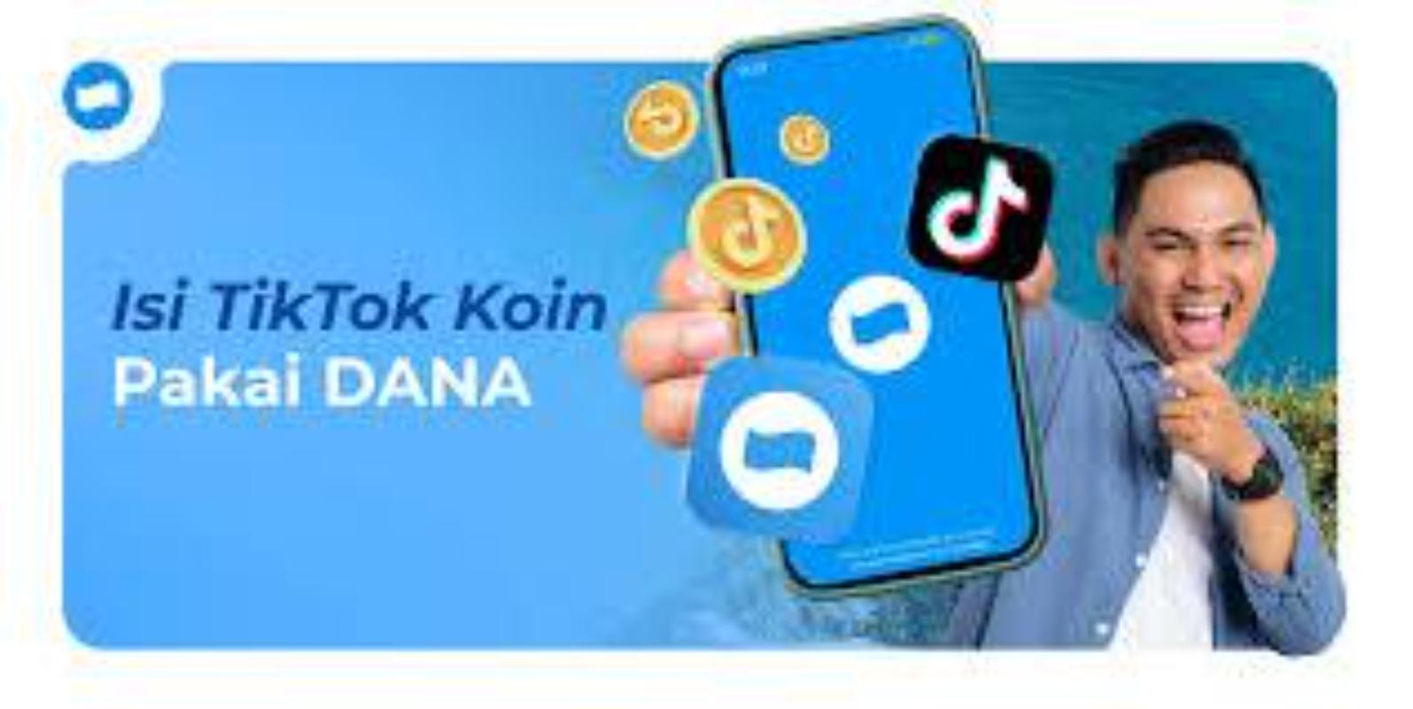 top up koin TikTok menggunakan saldo DANA